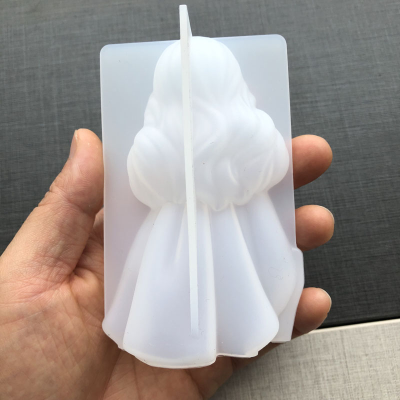 3D Cute Princess Silicone Cand - Candle Supplies Wholesale recension och pris