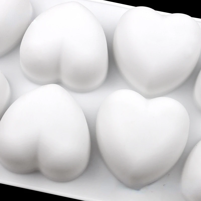 Love Heart Silicone Soap Mold  - Candle Supplies Wholesale recension och pris