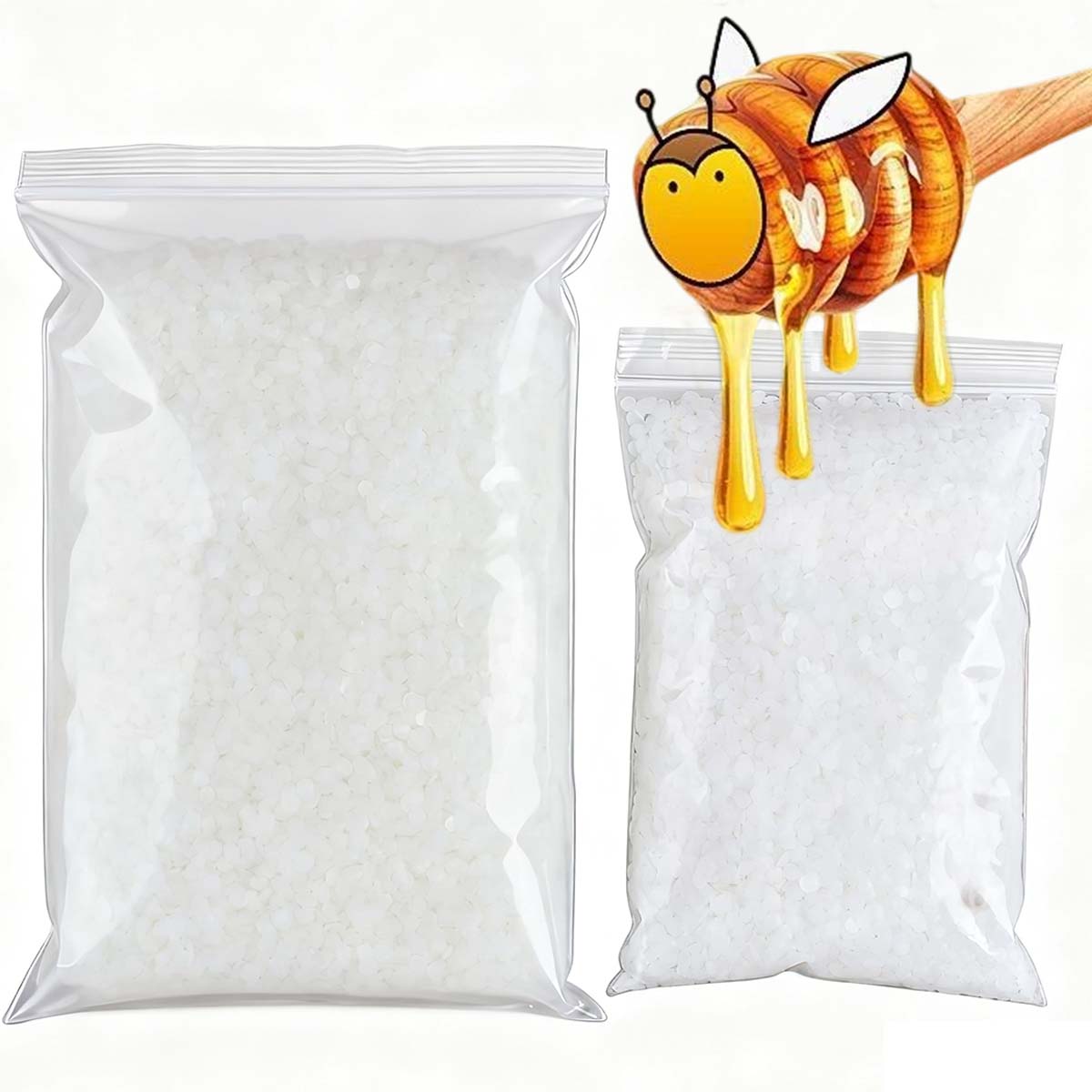200g-1000g White Beeswax Pure  - Candle Supplies Wholesale recension och pris